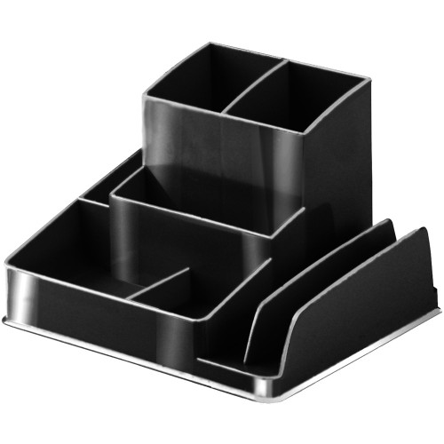 ITALPLAST DESK ORGANISER GreenR Recycled Black I 35GR