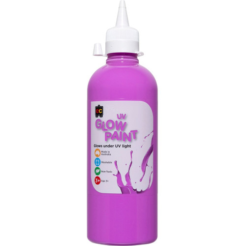 UV GLOW PAINT 500ML VIOLET