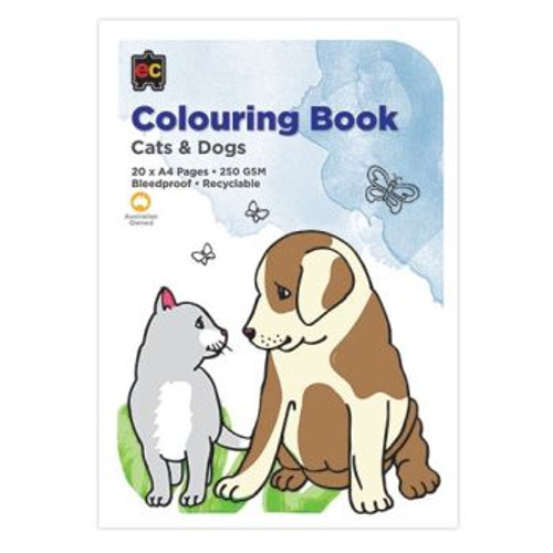 CATS & DOGS COLOURING BOOK