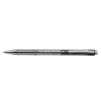 PILOT BP-145 RETRACTABLE BALLPOINT PEN Fine Black Bx12