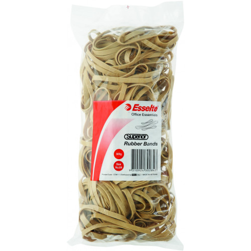 ESSELTE SUPERIOR RUBBER BANDS 500gm No.64 - 6.0x87mm