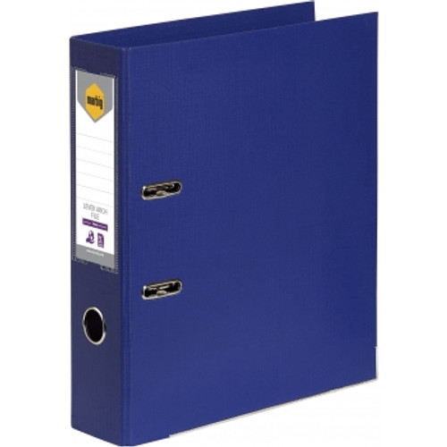 MARBIG LEVER ARCH FILE FOOLSCAP BLUE