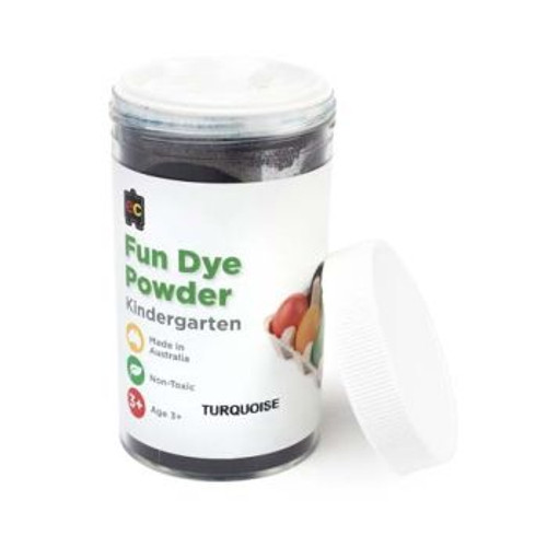 CRAFT FUN DYE POWDER 100GMS TURQUOISE *** While Stocks Last ***