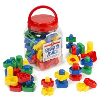 NUTS & BOLTS JAR OF 32 *** While Stocks Last ***