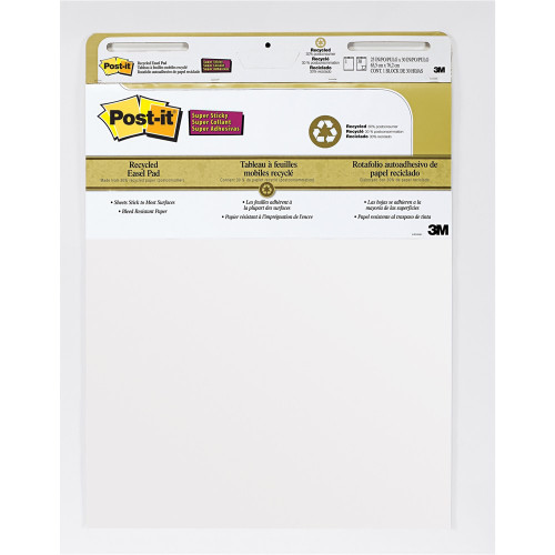 POST-IT 559-RP EASEL PAD Super Sticky 635mm X 775mm