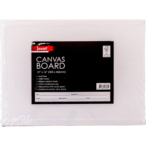 JASART CANVAS PANEL 12x16 FSC Mix 0052510