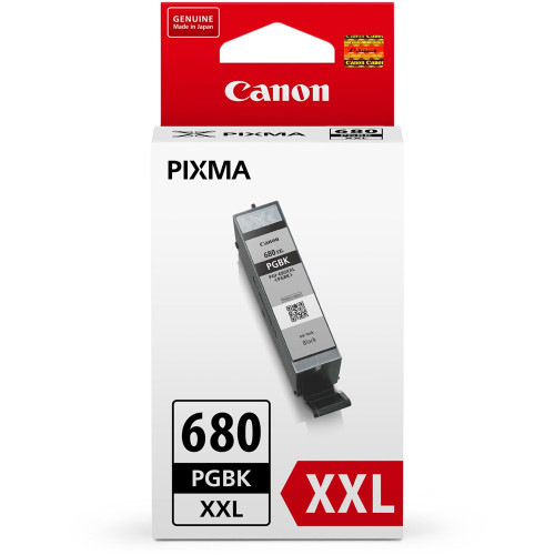 CANON PGI680XXL BLACK INK CARTRIDGE - 600 PAGES Suits CANON PIXMA TR7560 / CANON PIXMA TR8560 / CANON PIXMA TS6160 / CANON PIXMA TS8160 / CANON PIXMA TS9160