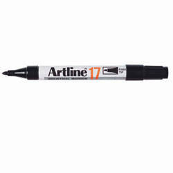 ARTLINE 17 INDUSTRIAL MARKER Black Bx12