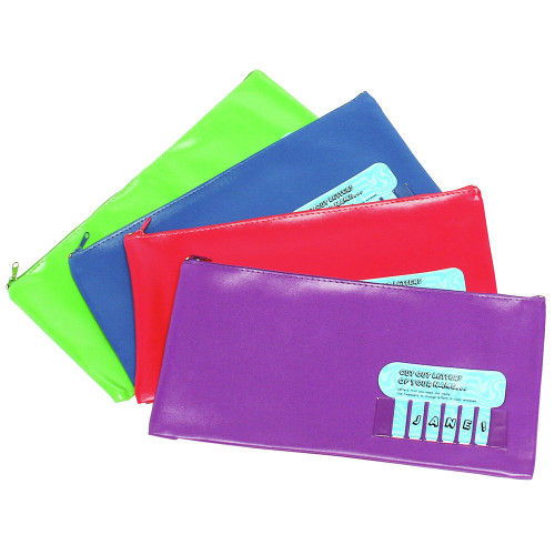 MARBIG NAME PENCIL CASE Large 325x165m Assorted Colours (Each) ( DATS )