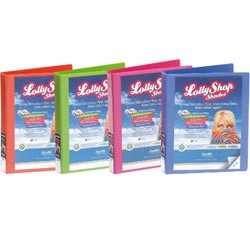 BANTEX LOLLYSHOP INSERT BINDER A4 25mm 2D Ring Orange