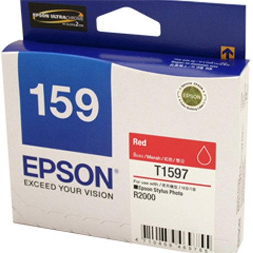 EPSON 159 RED INK CARTRIDGE For Stylus Photo R2000