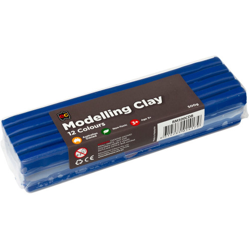 MODELLING CLAY 500GM DARK BLUE CELLO WRAPPED
