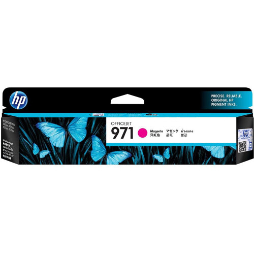 HP 971 ORIGINAL MAGENTA CARTRIDGE 2.5K Suits OfficeJet Pro MFP X476DW / 576 / 451 / 551