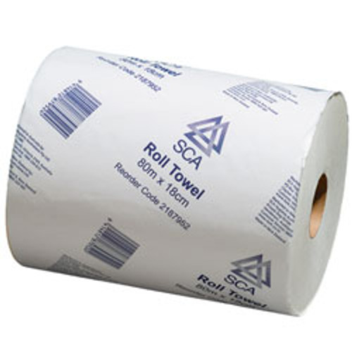 Regal Classic 1 Ply Hand Roll Towel 80m, Carton of 16
