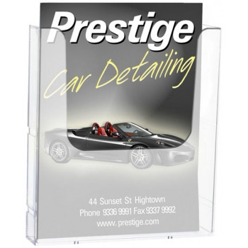 DEFLECTO LINKING WALL MOUNT BROCHURE HOLDER A4