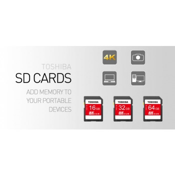 Toshiba 32GB SDHC USH-1 Card