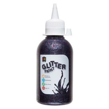 GLITTER PAINT 250ML MULTI