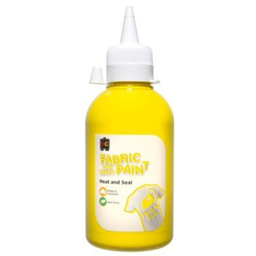 FABRIC AND CRAFT PAINT 250ML YELLOW