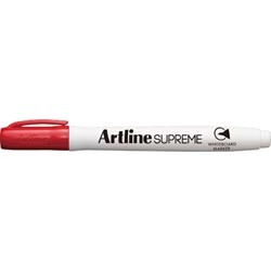 ARTLINE SUPREME WHITEBOARD MARKER Marker Red 1.5mm Nib, Pk12