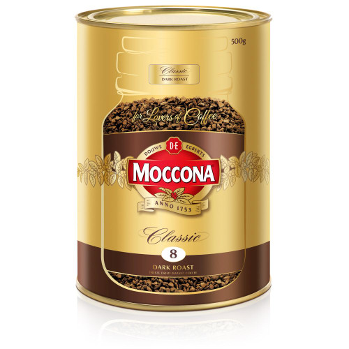MOCCONA COFFEE CLASSIC DARK CAN 500G