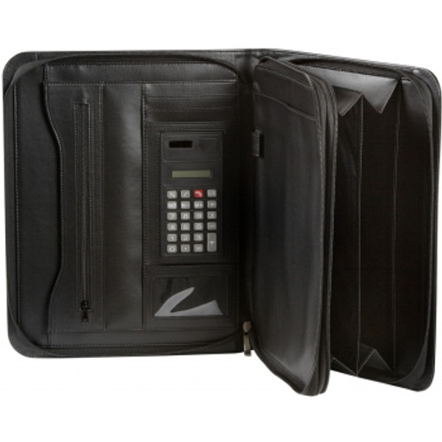 SPIRAX EXECUTIVE ZIPPERED COMPENDIUM A4