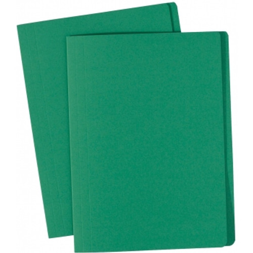 AVERY COLOURED MANILLA FOLDERS Foolscap Green Pk100