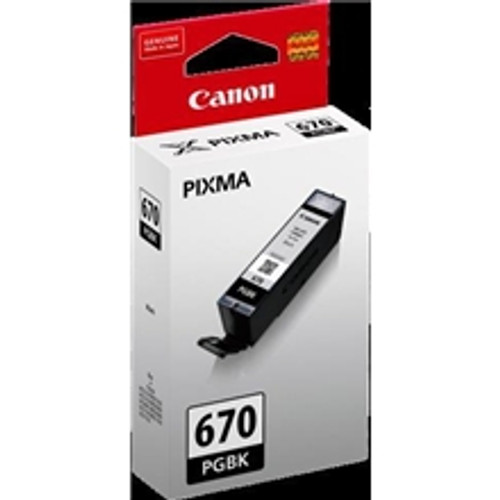CANON PGI-670 ORIGINAL BLACK INK CARTRIDGE Canon Pixma MG5760BK - 300 Pages