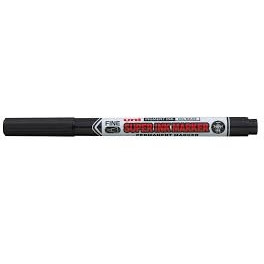 UNIBALL SUPER INK MARKER 0.9MM BULLET Black, Bx12