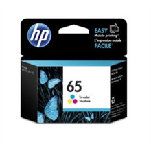 HP #65 ORIGINAL TRI COLOUR INK CARTRIDGES N9K01AA 100 PAGES Suits HP Deskjet 2620 / 2621 / 2623 / 2624 / 3720/ 3721 / 3723 / 3724 / 5020 / 5030 / 5032 / 5034 / 5075, HP AMP 120 / 125
