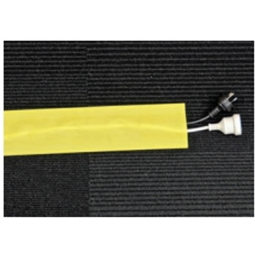 SECURE CORD CABLE COVER FOR CARPETS 5m Boxed Yellow