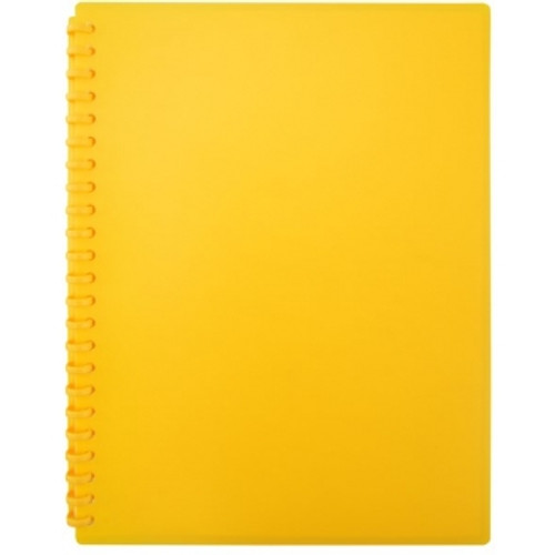 REFILLABLE DISPLAY BOOKS A4 20 Pocket Yellow  ( 100851941 )