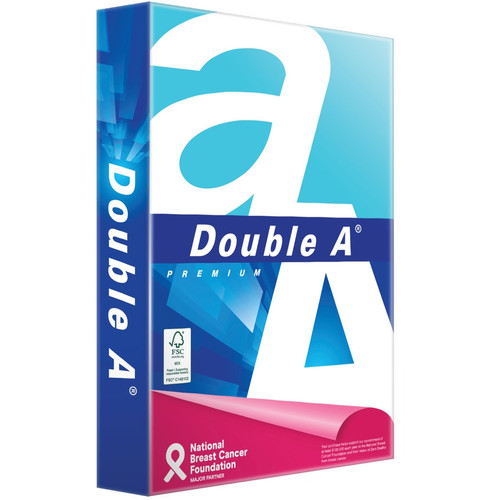 DOUBLE A 80GSM COPY PAPER A4 DAA010 (35088) Ream of 500