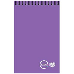 SPIRAX KODE PP NOTEBOOKS 203x127mm Reporter 200Pg Asst