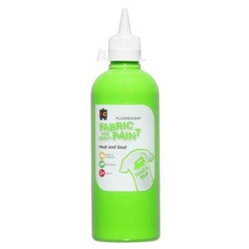 FLUORESCENT CRAFT PAINT 500ML GREEN