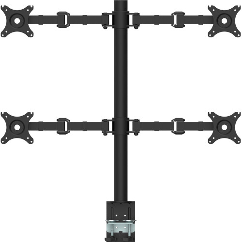 RapidLine Revolve Monitor Arm Quad 708mm H Central Pole 360mm Arm Reach
