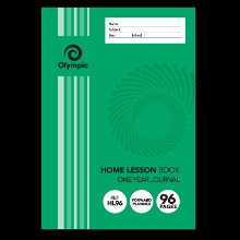 Olympic Home Lesson Book HL96 96 Page Year 1 (140773)
