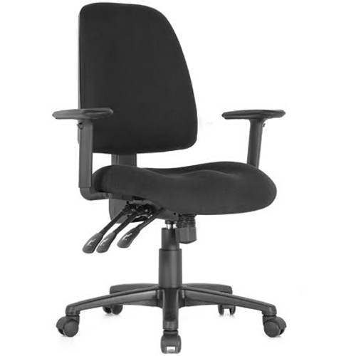 H80 Adaptability High Back Clerical Chair Velo Black