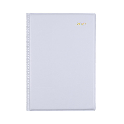 Collins Belmont Colours Diary Week To View A5 Grey (Pre-Order Now for 2027) ** ETA 30/9/2026 **