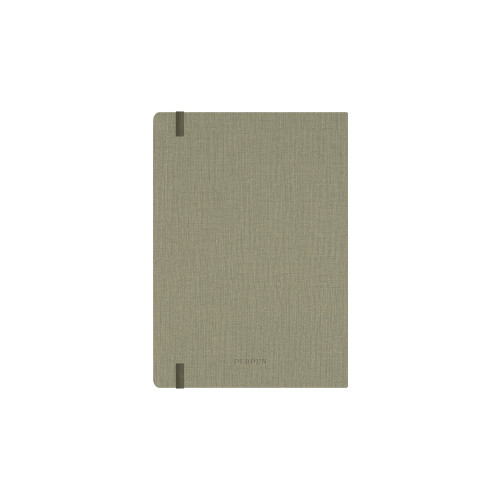 Debden Designer Diary Week To View D36 Textured Fabric Green (Pre-Order Now for 2027) ** ETA 30/9/2026 **