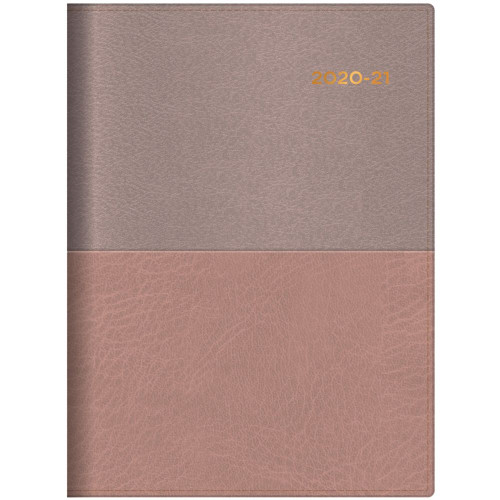 Collins Vanessa Financial Year Diary A5 1 Day to Page 1 Hour Champagne (2026-2027)