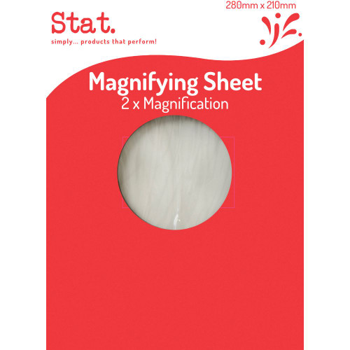 STAT MAGNIFYING SHEET 280mmx210mm