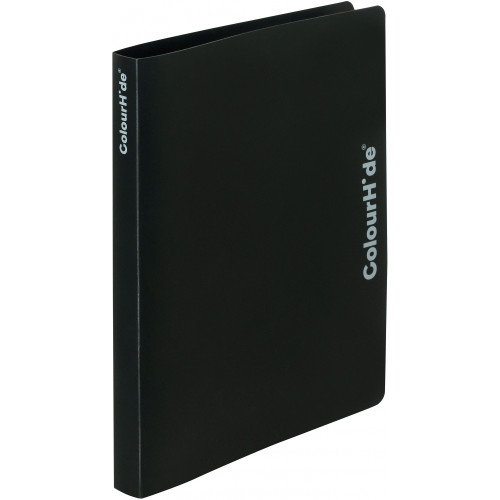 Colourhide Ring Binder A4 2D Ring 18mm Black