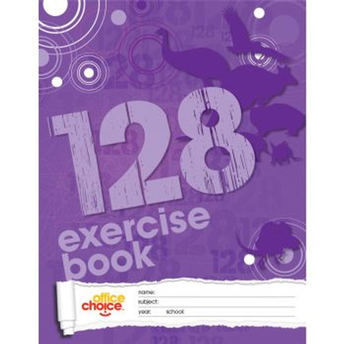 OFFICE CHOICE EXERCISE BOOK 225x175 128 Page *** While Stocks Last ***