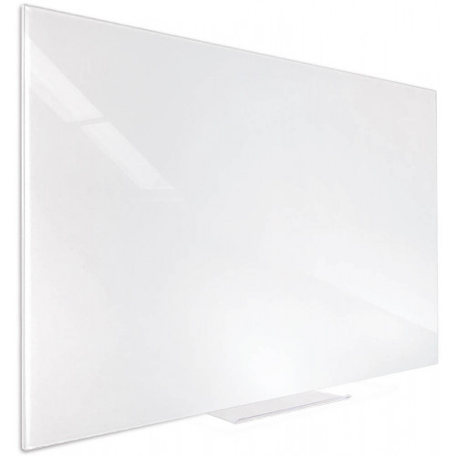 VISIONCHART ACCENT GLASS WHITEBOARD 1200MM X 900MM WHITE