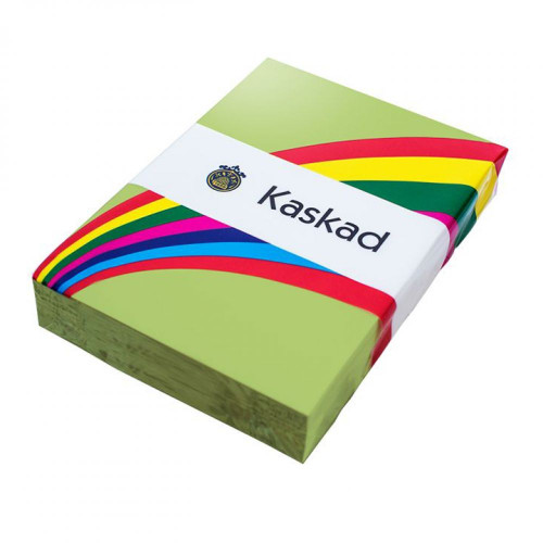 KASKAD A4 PARAKEET GREEN 160GSM PKT 250