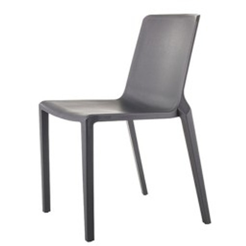 BURO MEG VISITOR CHAIR STACKABLE CHARCOAL