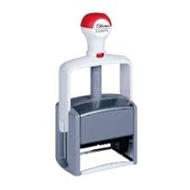 SHINY E-946PL 7 BAND SELF INKING LINE STAMP WITH FIXED FIRST BAND. 3MM LETTER HEIGHT