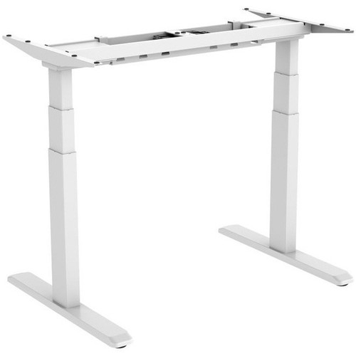 Ergovida EED-623DW Electric Dual Motor Standard Sit and Stand Desk Adjustable Frame White 64.5-128cm (H) x 100-170cm (W)