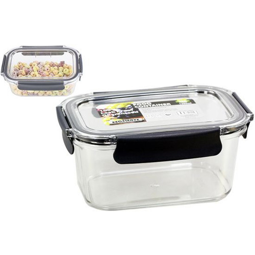 Excelente Airtight Food Container 1300ml (Plastic BPA Free) Freezer Safe