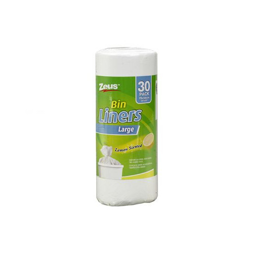 Zeus Scented Bin Liners - Large 78 x 58cm (Pack of 30) BC0148